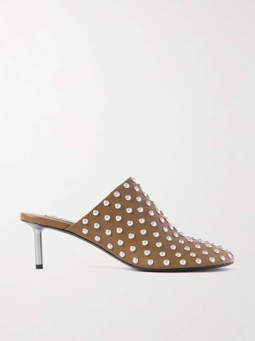 Jil Sander Studded Leather Mules