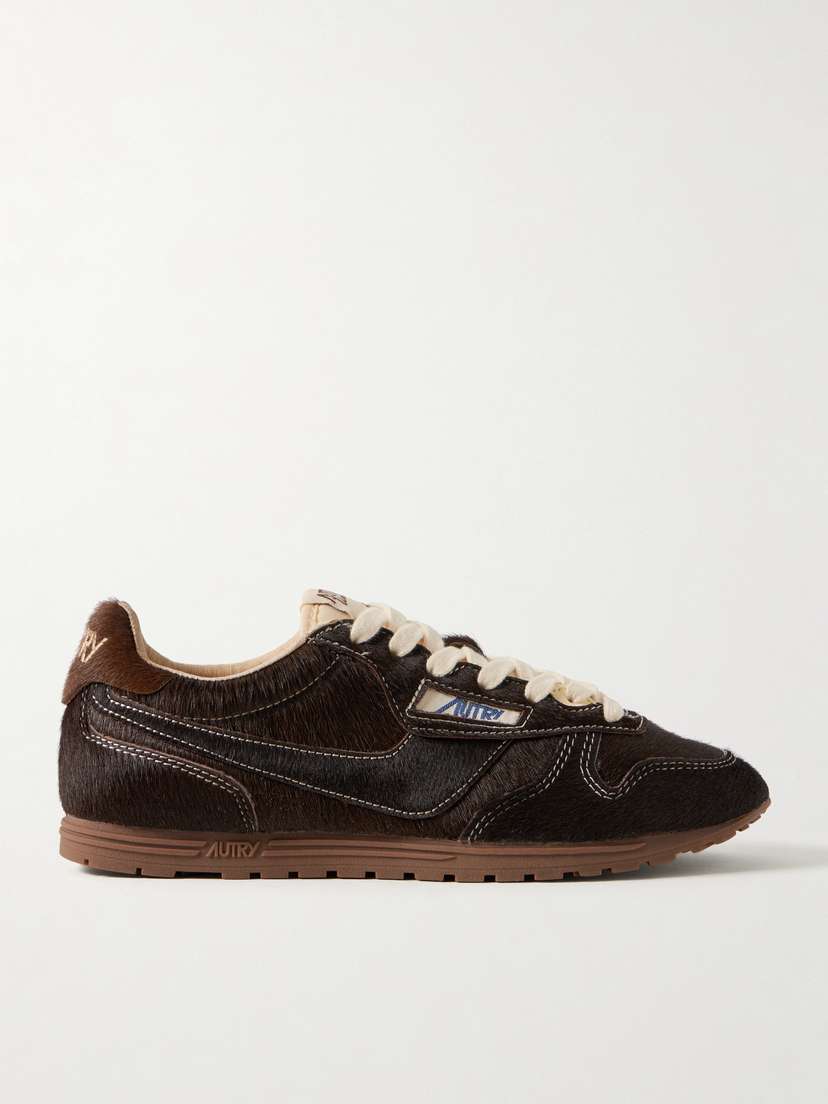 Autry Windspin Calf Hair Sneakers