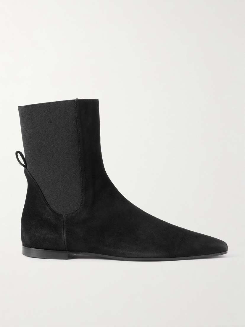 TOTEME Suede Ankle Boots