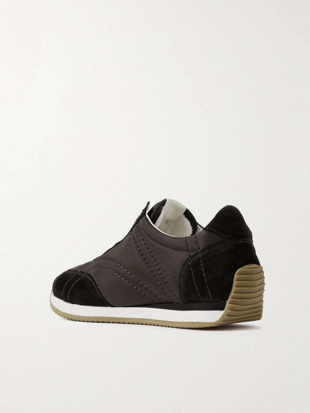 Totême Toteme Pre Nylon Low Top Sneakers In Gray