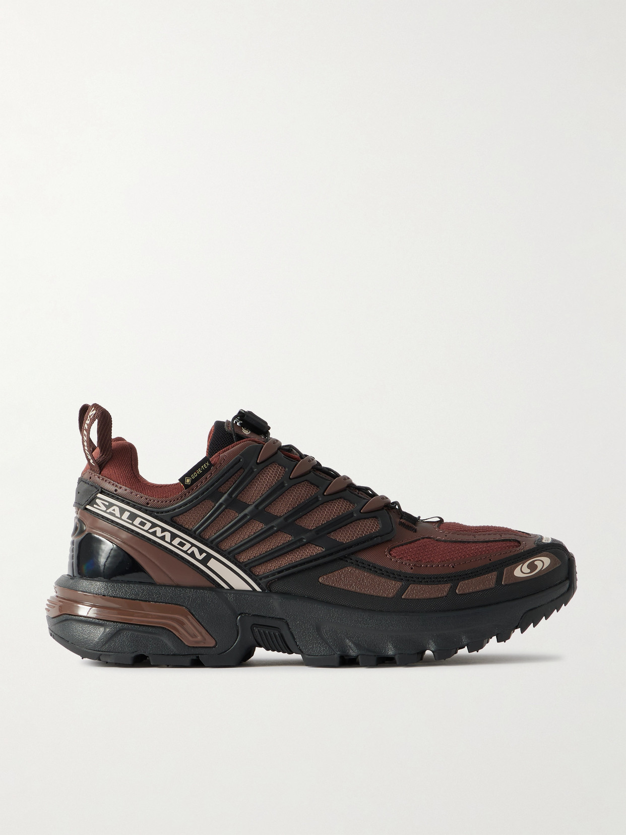 Salomon - Acs Pro Gtx Rubber-trimmed Gore-tex Mesh Sneakers - Brown