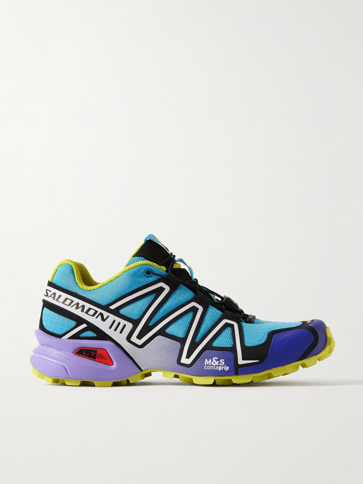 Salomon - Speedcross 3 Rubber-trimmed Mesh Sneakers - Turquoise