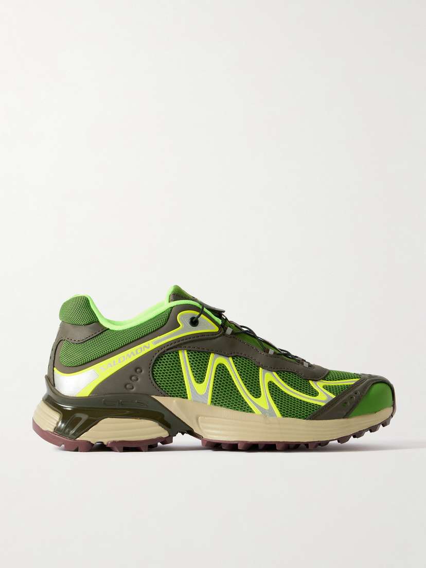 Salomon Xt-whisper Rubber-trimmed Mesh Sneakers