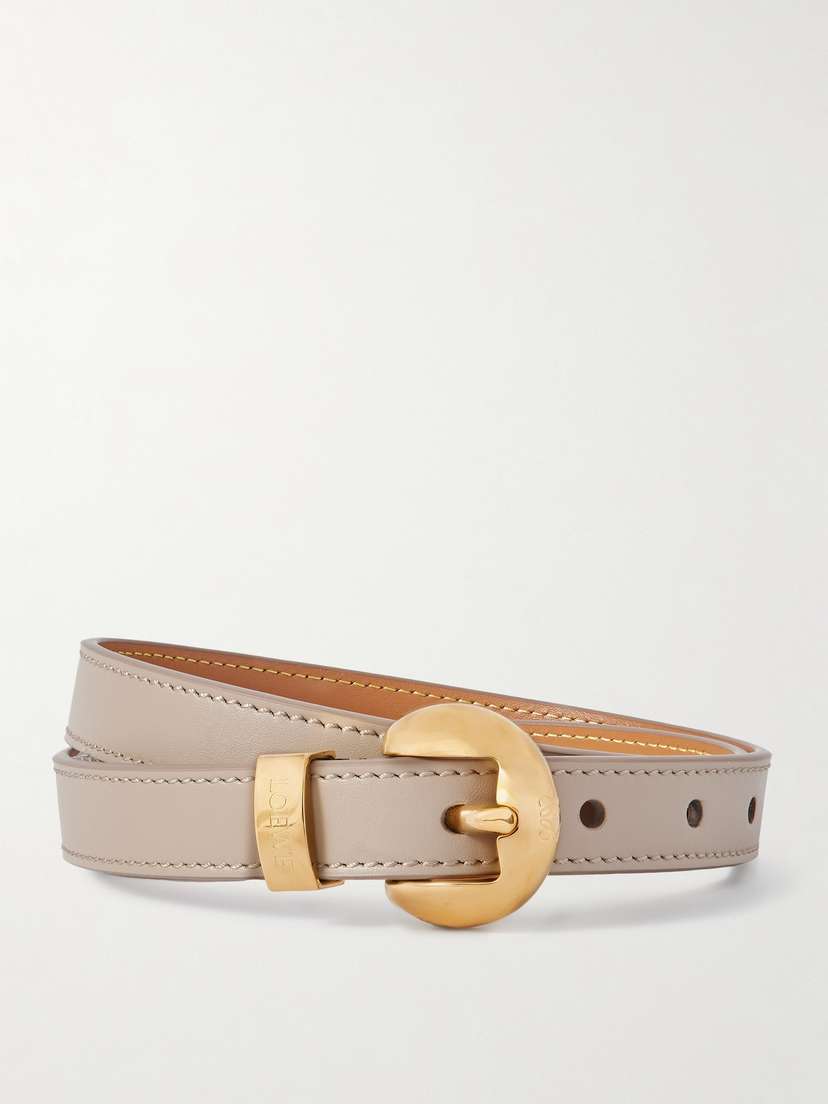 Loewe Pebble Leather Belt