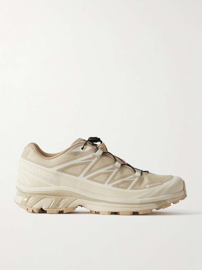 Salomon Xt-6 Rubber-trimmed Gore-tex Mesh Sneakers