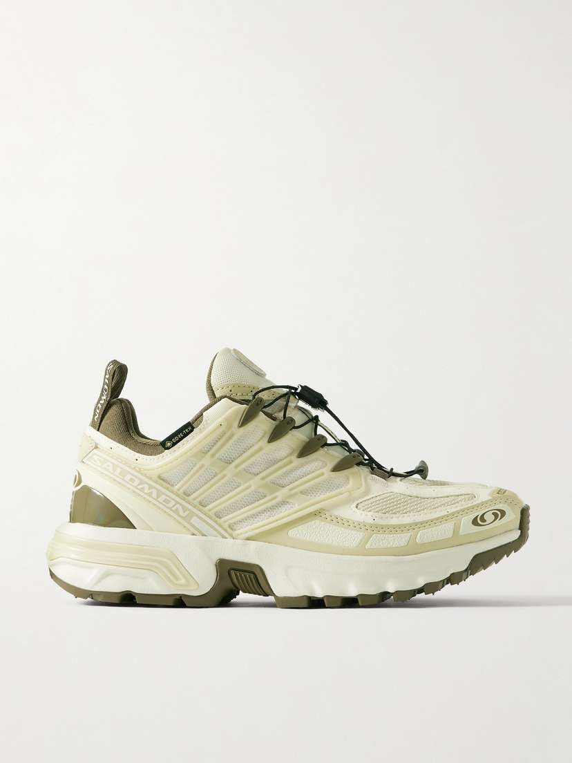 Salomon Acs Pro Gtx Rubber-trimmed Gore-tex Sneakers