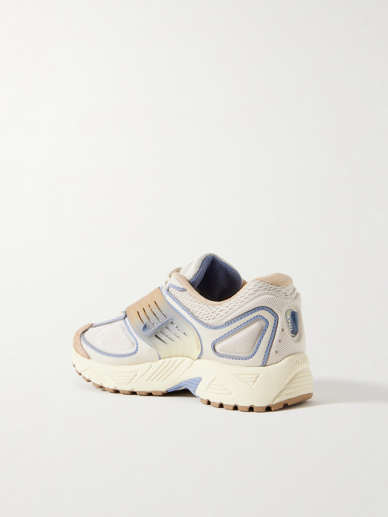Nike Air Pegasus Wave Suede And Rubber-trimmed Mesh Sneakers In Off-white