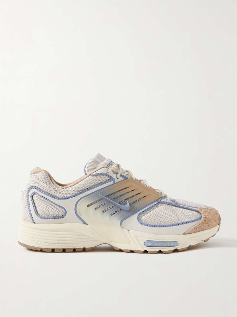 Nike Air Pegasus Wave Suede And Rubber-trimmed Mesh Sneakers