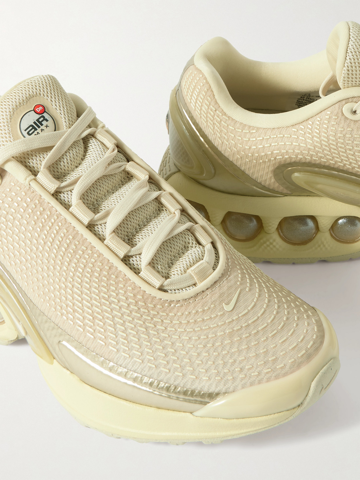 Air Max Dn Rubber-Trimmed Sneakers