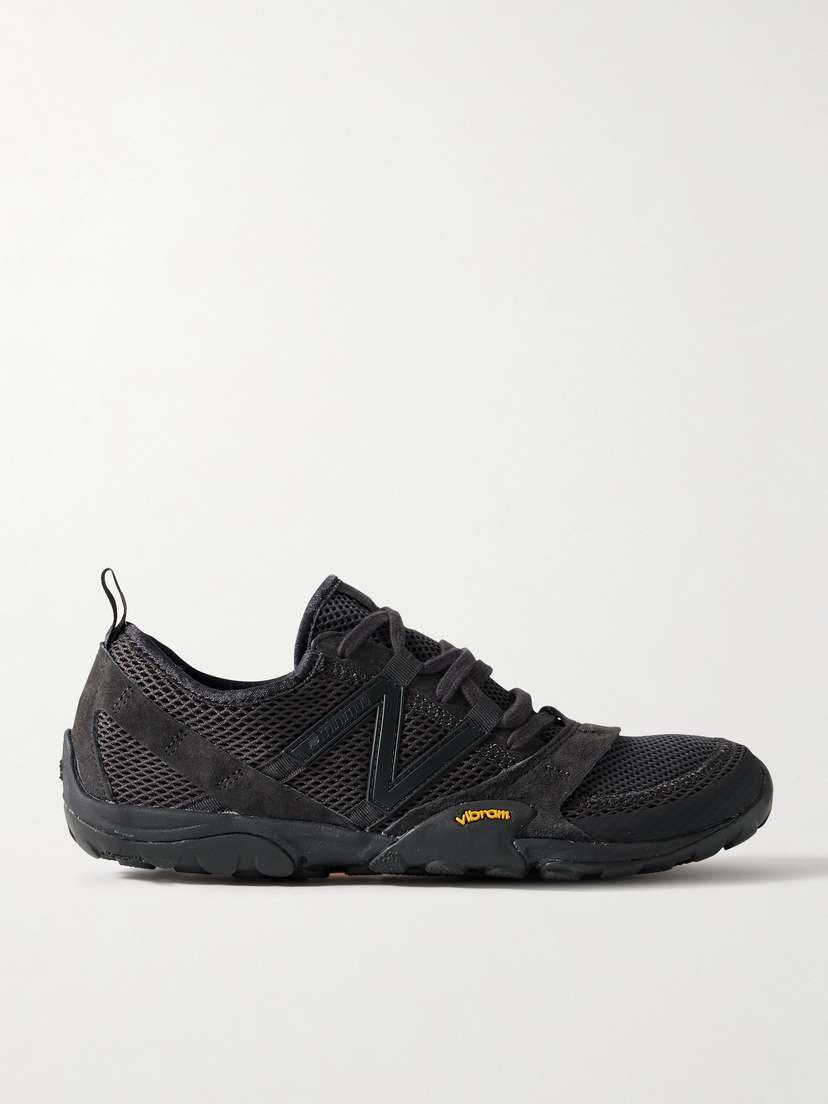 New Balance Minimus Suede And Rubber-trimmed Mesh Sneakers