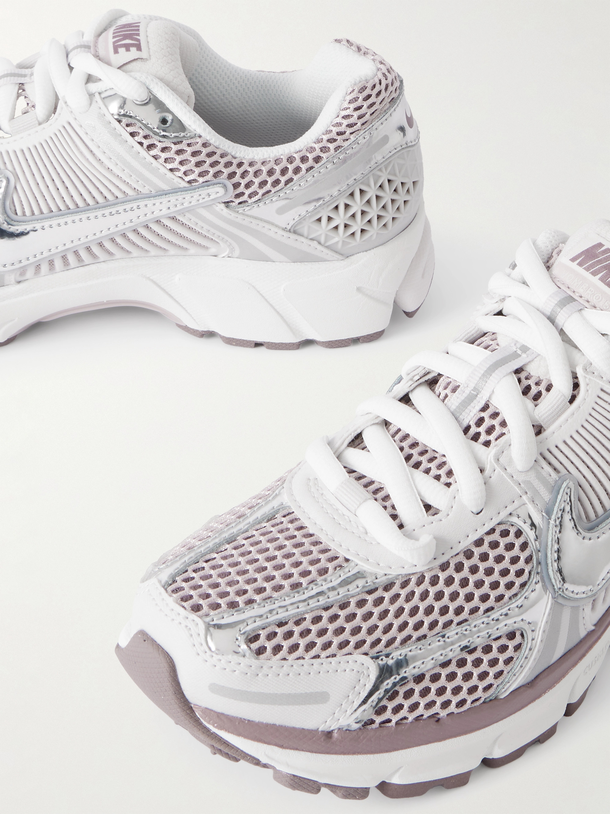 Nike Zoom Vomero 5 leather and rubber-trimmed mesh sneakers