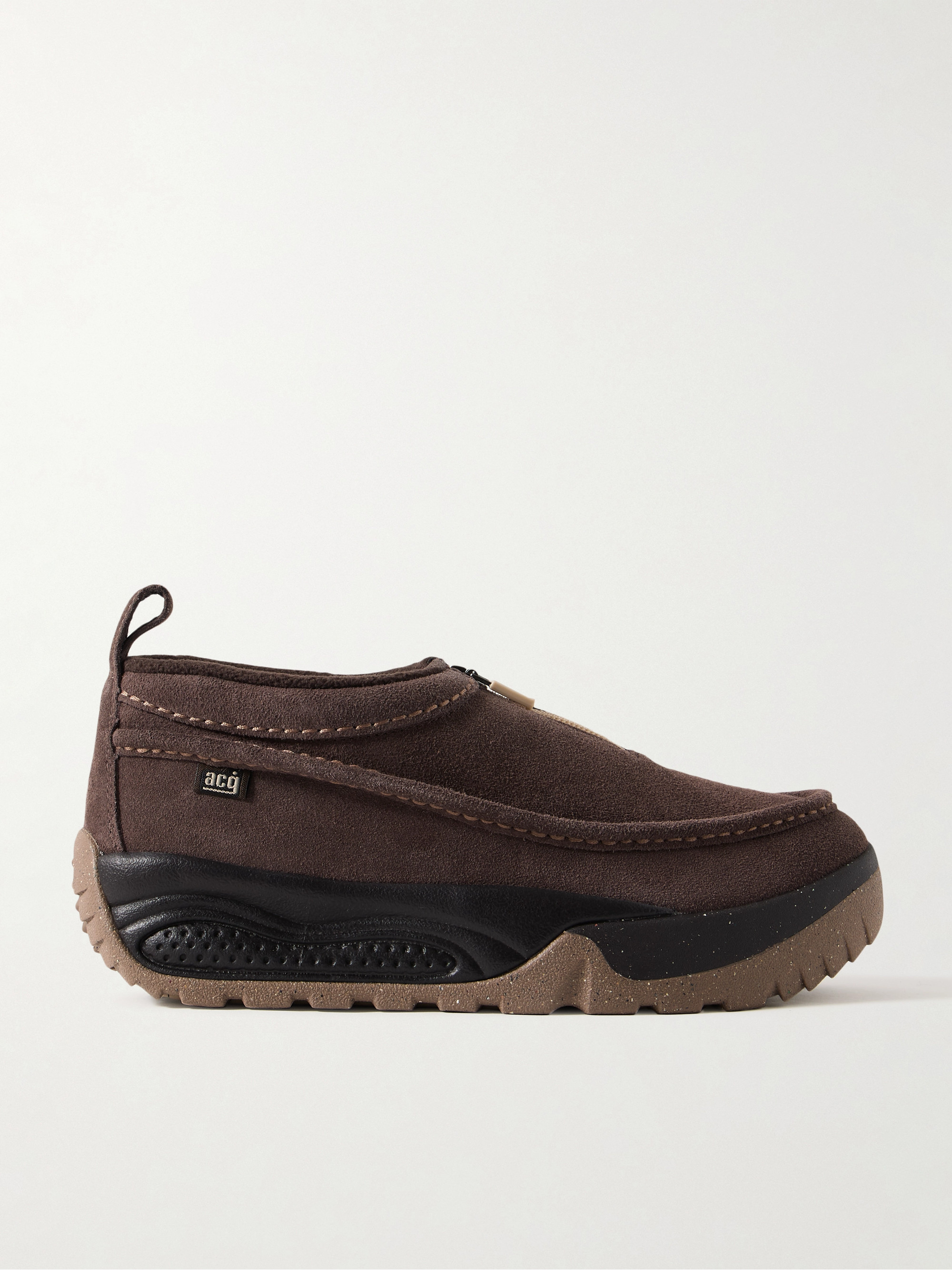 Nike ACG Izy rubber-trimmed suede sneakers