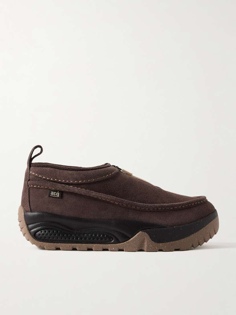 Nike Acg Izy Rubber-trimmed Suede Sneakers