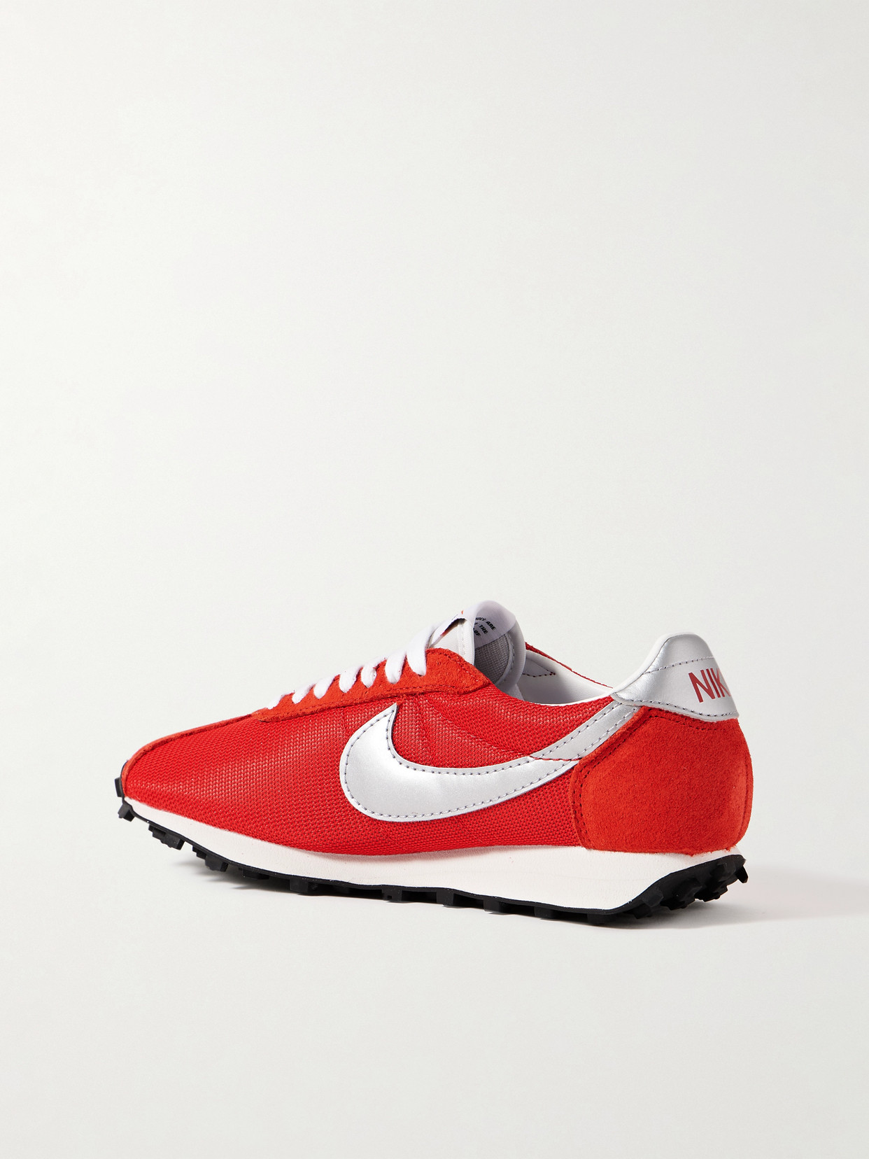Nike Low Top Rubber Sole Sneakers In Red