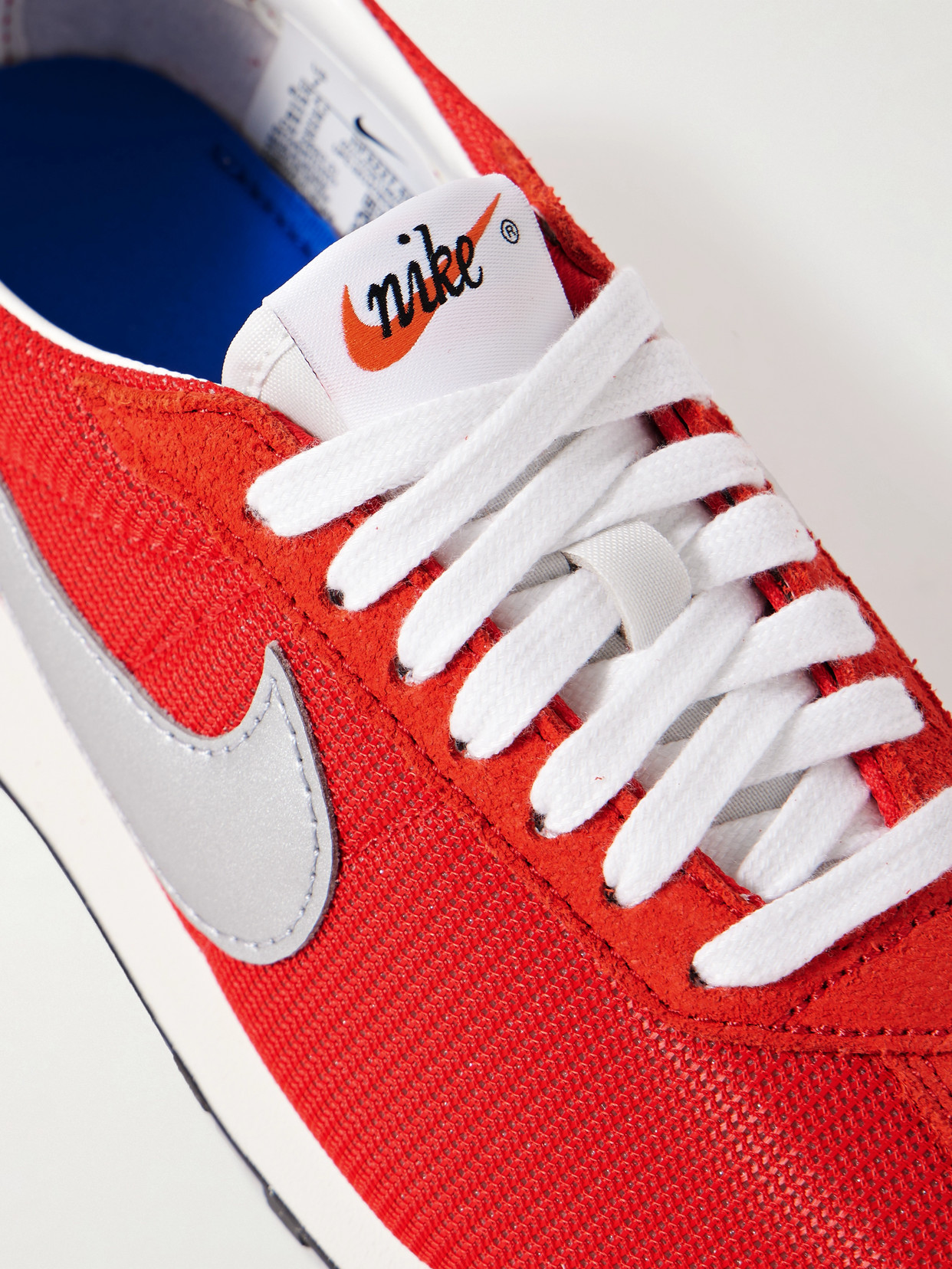 Nike Low Top Rubber Sole Sneakers In Red