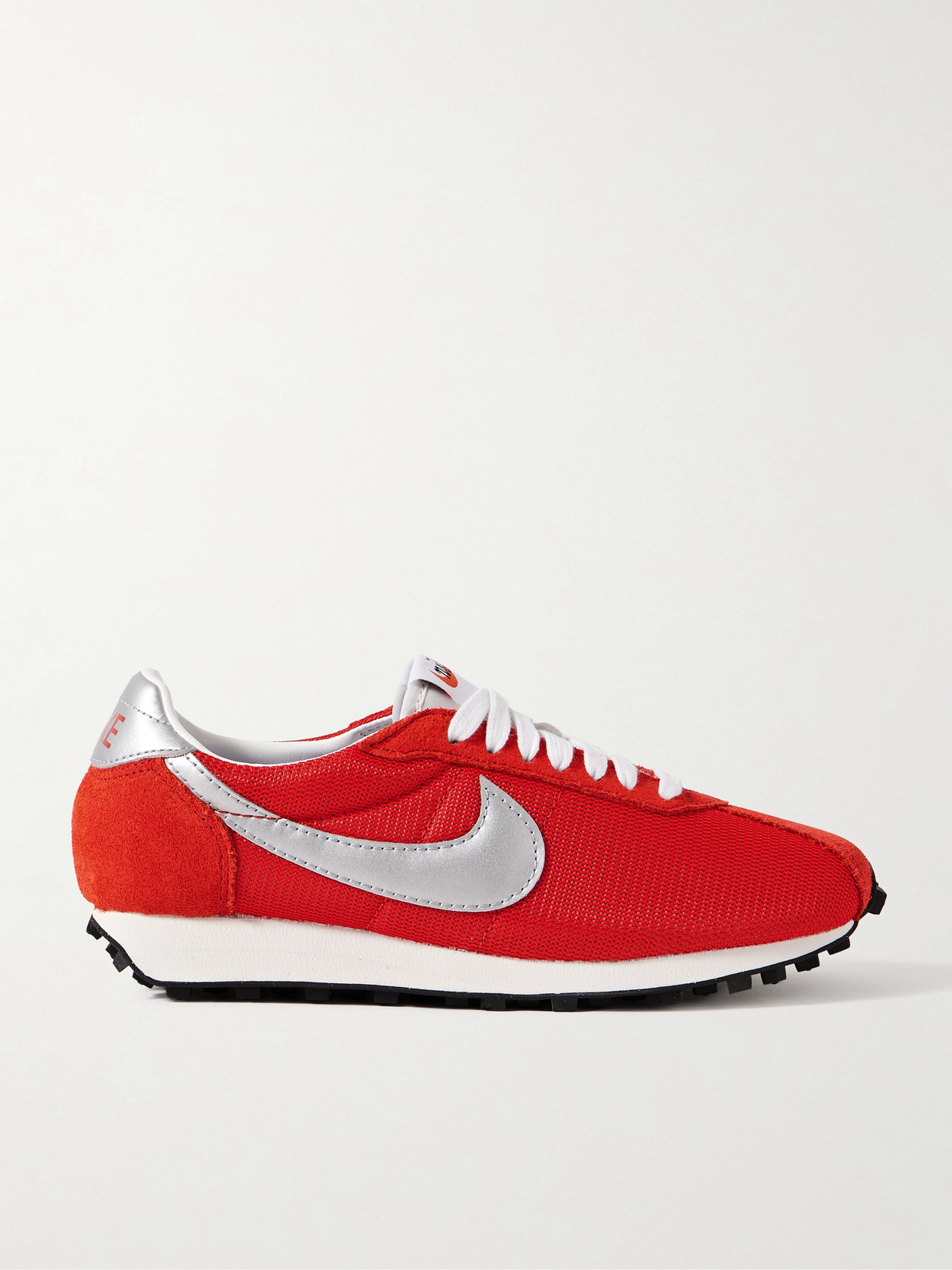 Nike Low Top Rubber Sole Sneakers In Red
