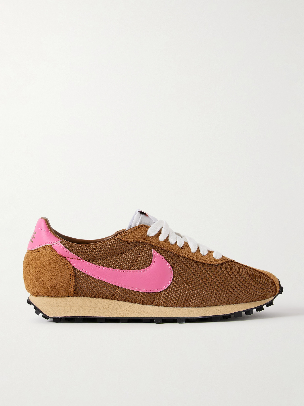 Nike - Ld-1000 Leather And Suede-trimmed Mesh Sneakers - Brown