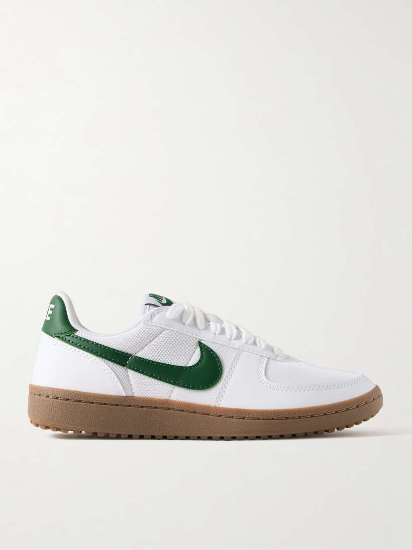 Nike Field General Leather-trimmed Mesh Sneakers