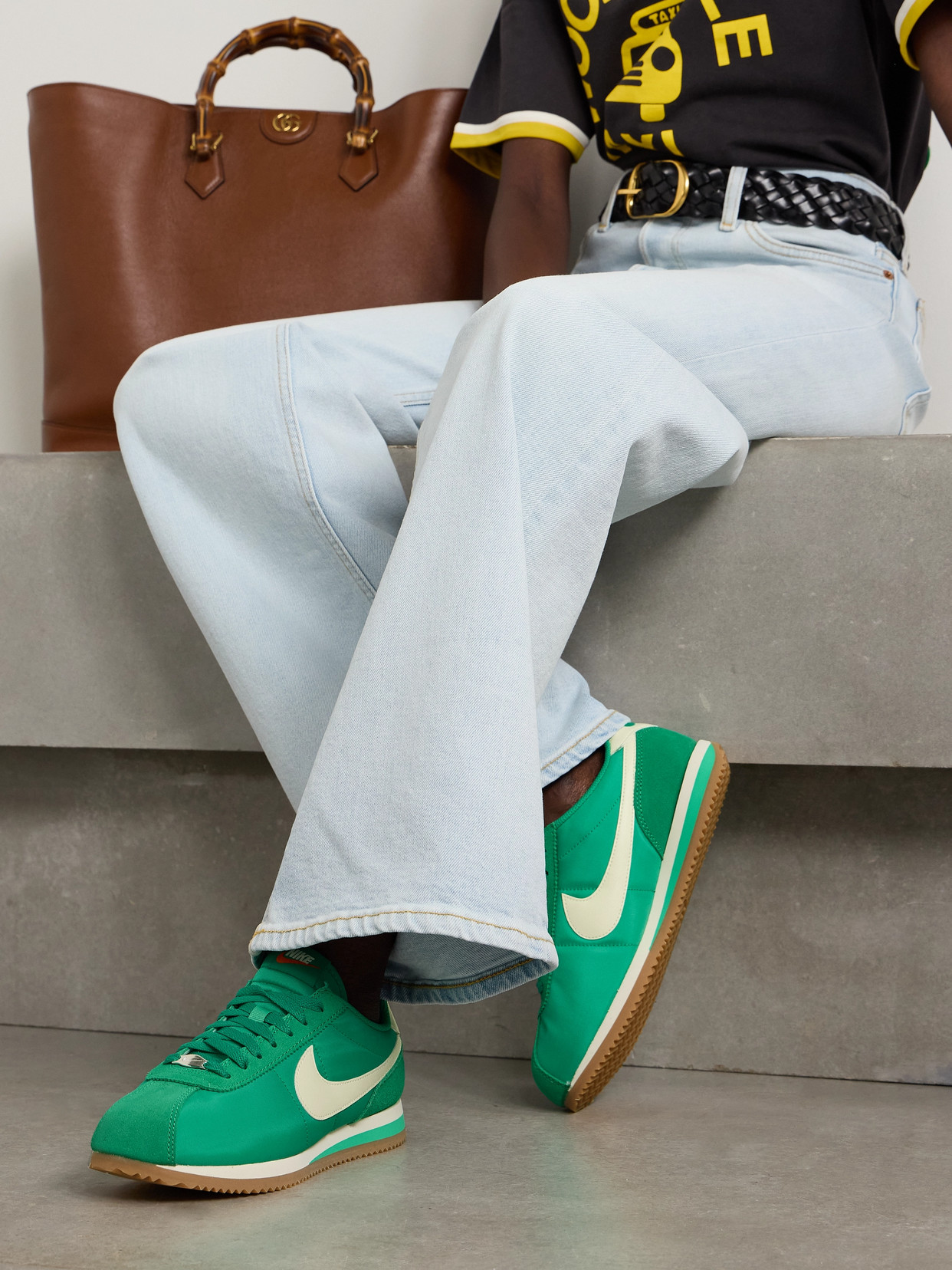 Cortez Leather And Sneakers