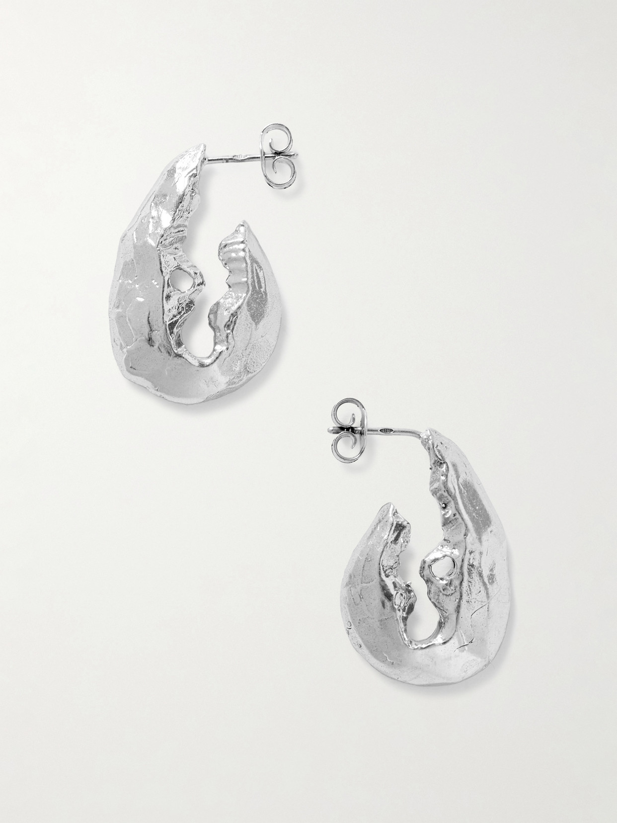Alighieri - The Crustacean Earrings Recycled Silver Earrings - One size