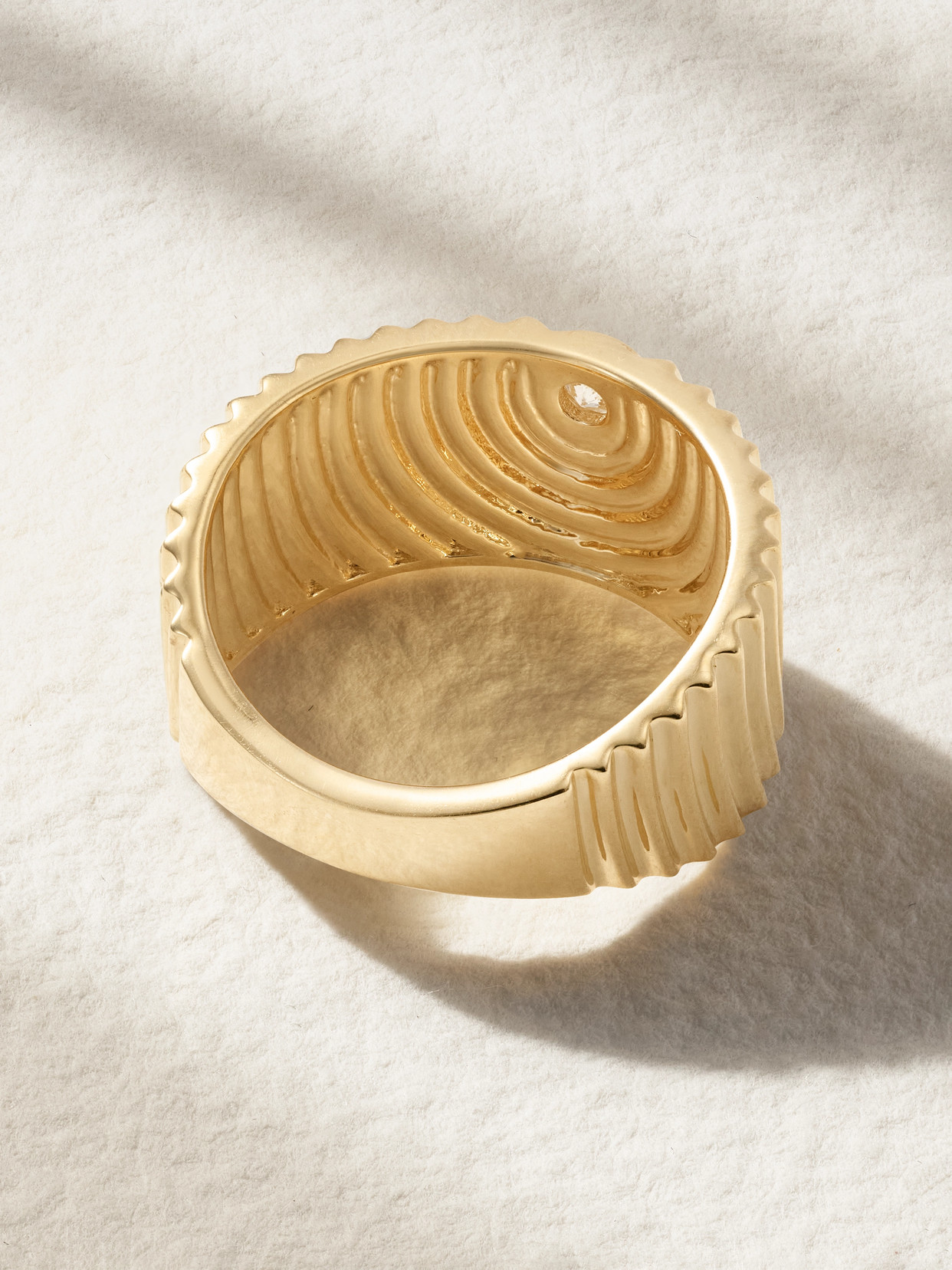 Almasika Universum 18-karat Gold Diamond Ring In Gold