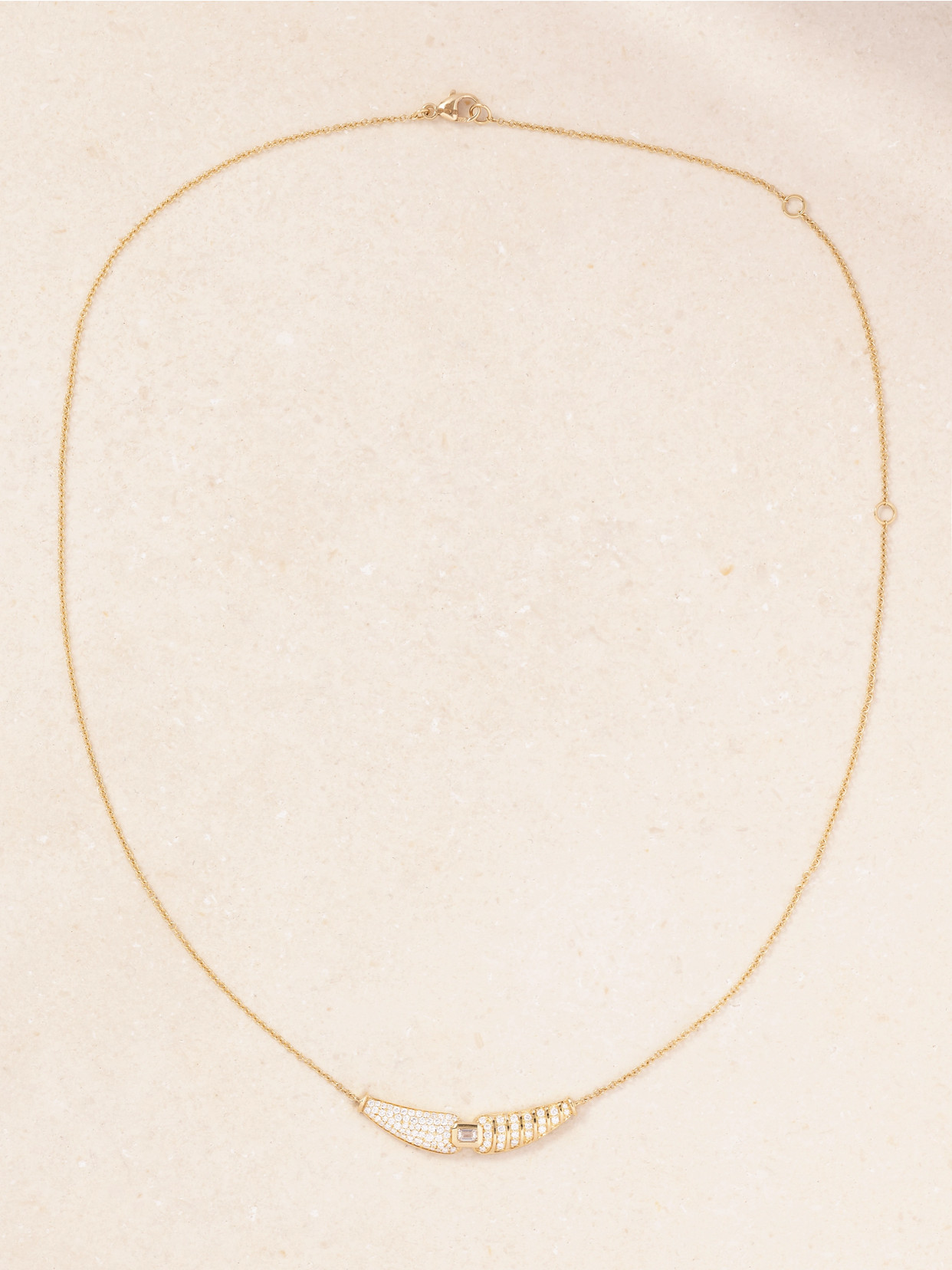 Almasika Adiré 18-karat Gold Diamond Necklace