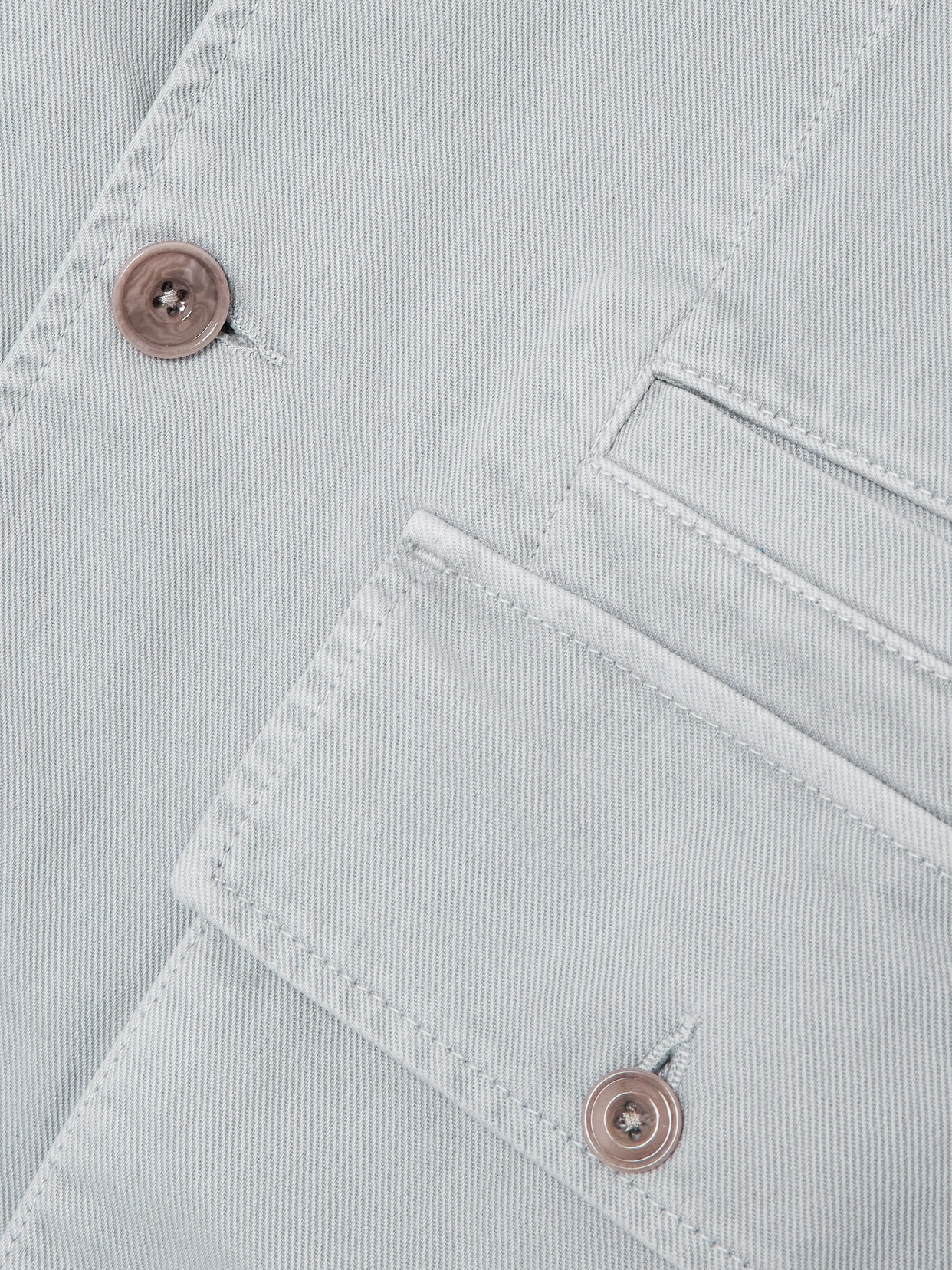 Lemaire Oversized Denim Jacket In Blue