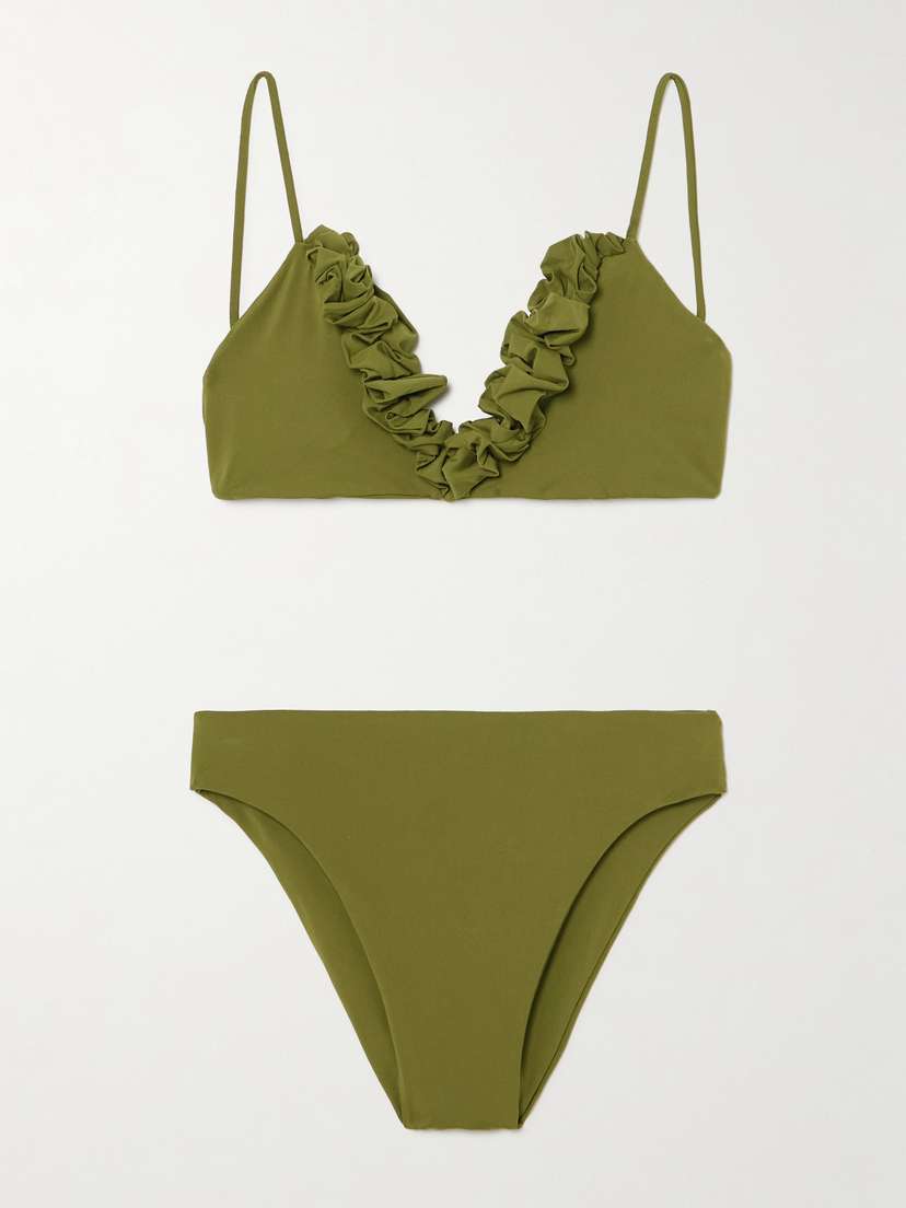 Maygel Coronel Krassi Ruffled Bikini