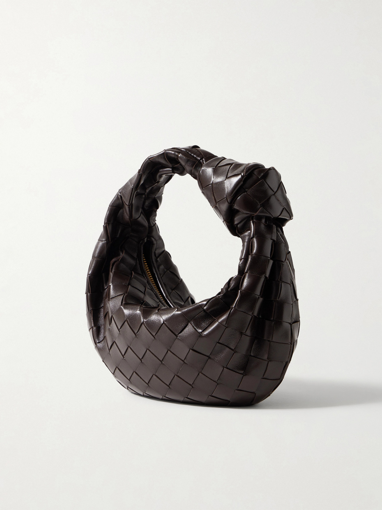 Jodie Mini Intrecciato Leather Tote