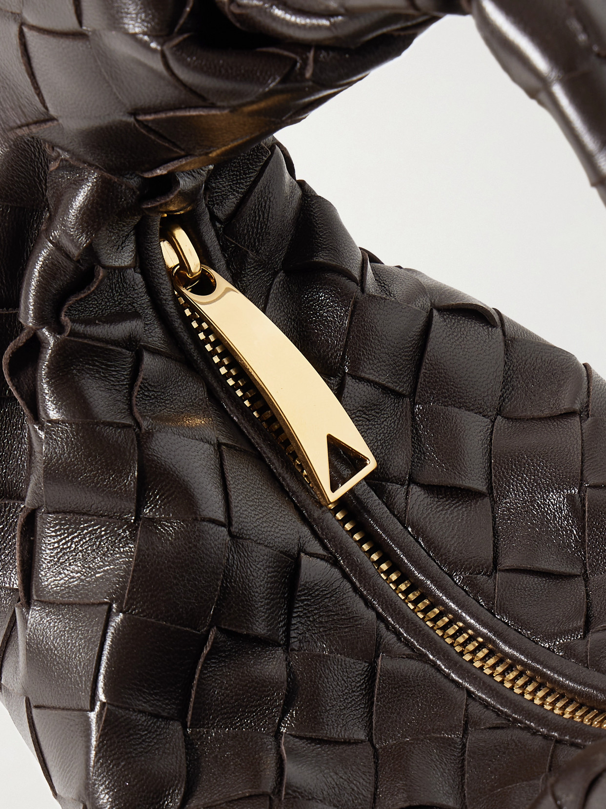 Jodie Mini Intrecciato Leather Tote