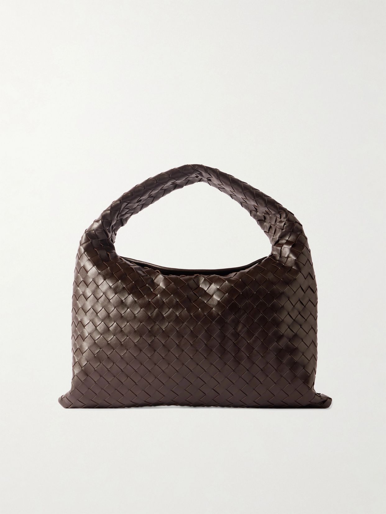 Hop Small Intrecciato Leather Tote
