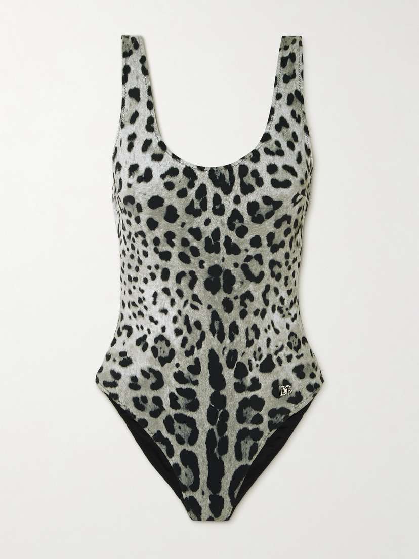 Dolce & Gabbana Leopard-print Swimsuit