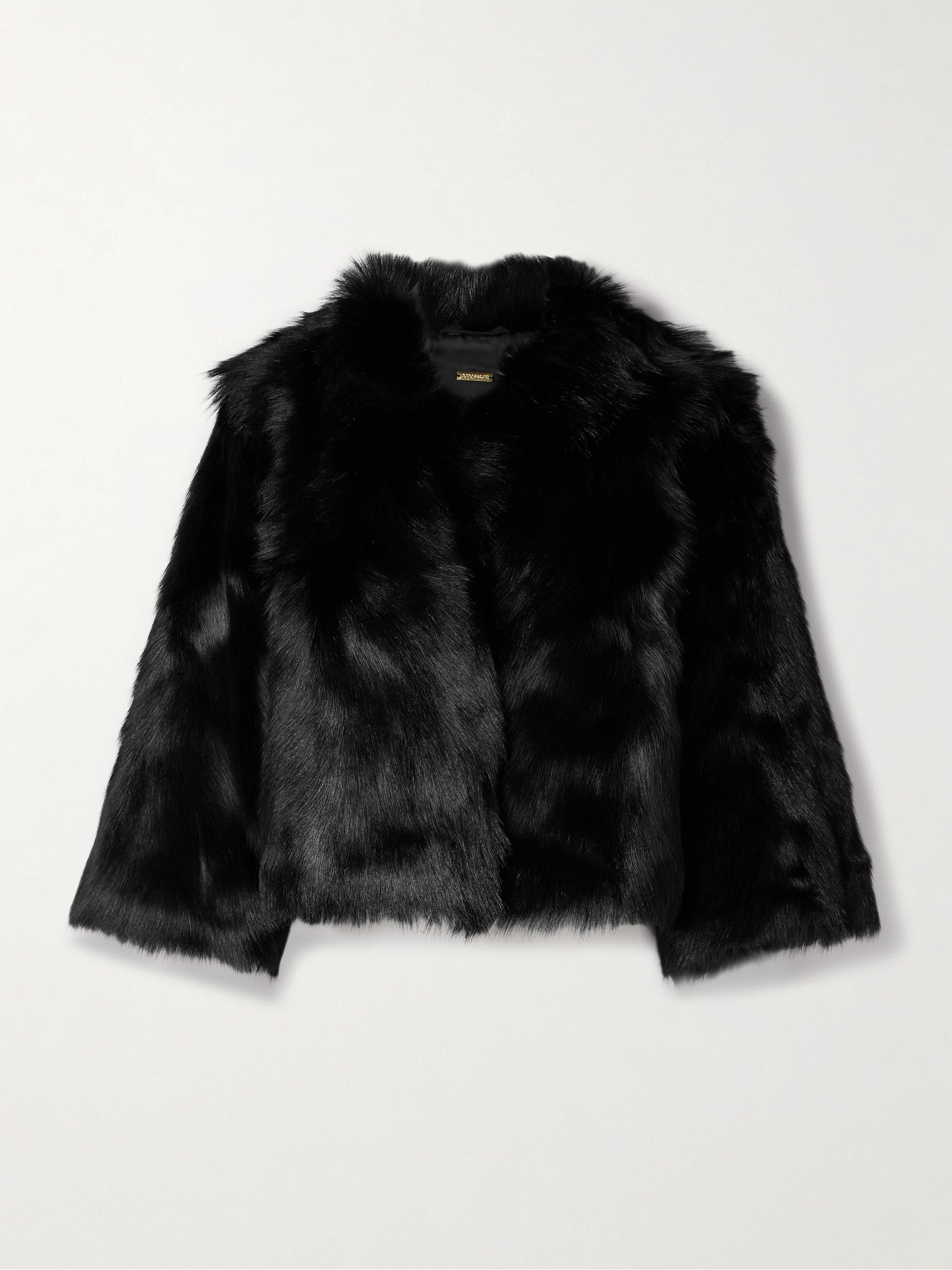 Dodo Bar Or LH cropped shearling jacket thumbnail