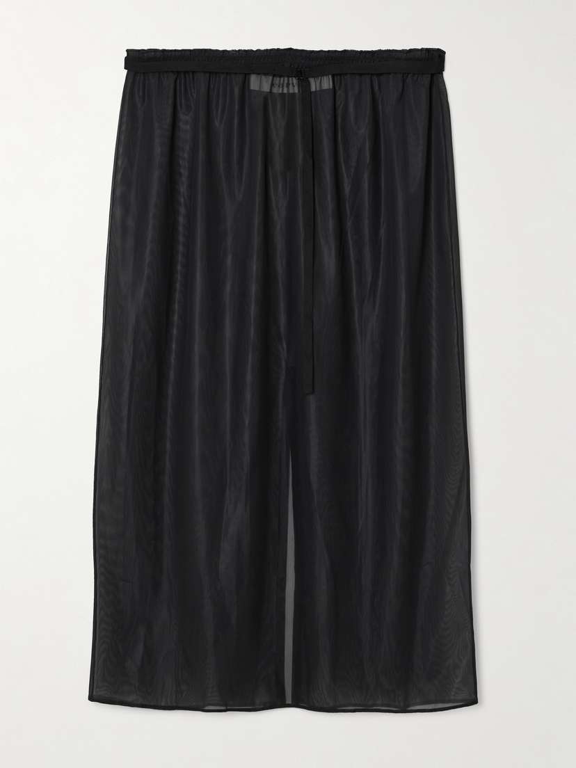 CARVEN Chiffon Midi Skirt