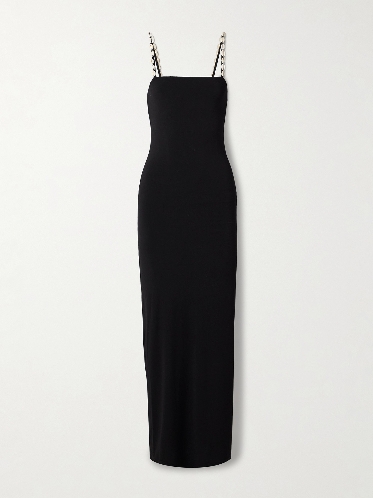 Sara Cristina - Embellished Stretch-jersey Maxi Dress - Black