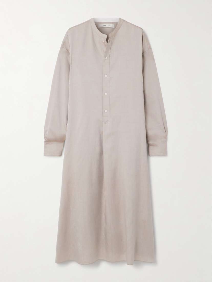 CARVEN Silk Midi Dress