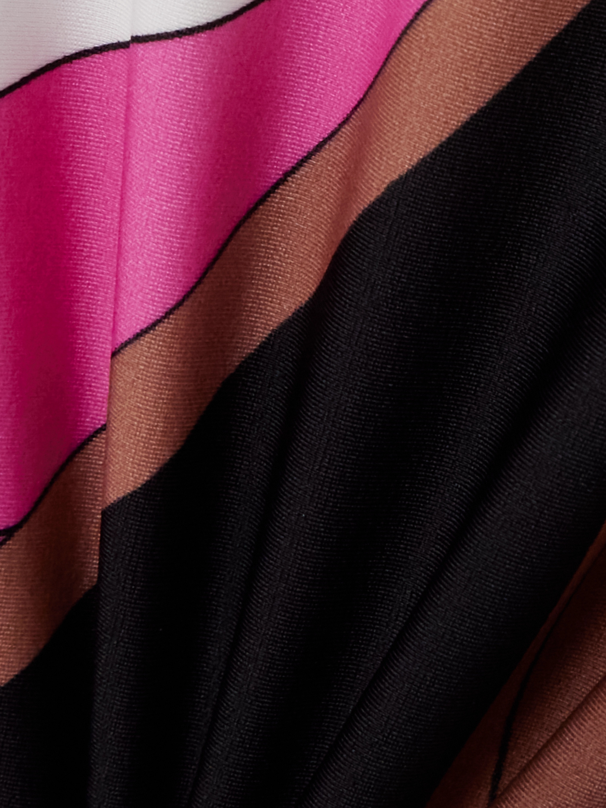 Pucci Printed stretch-jersey turtleneck top