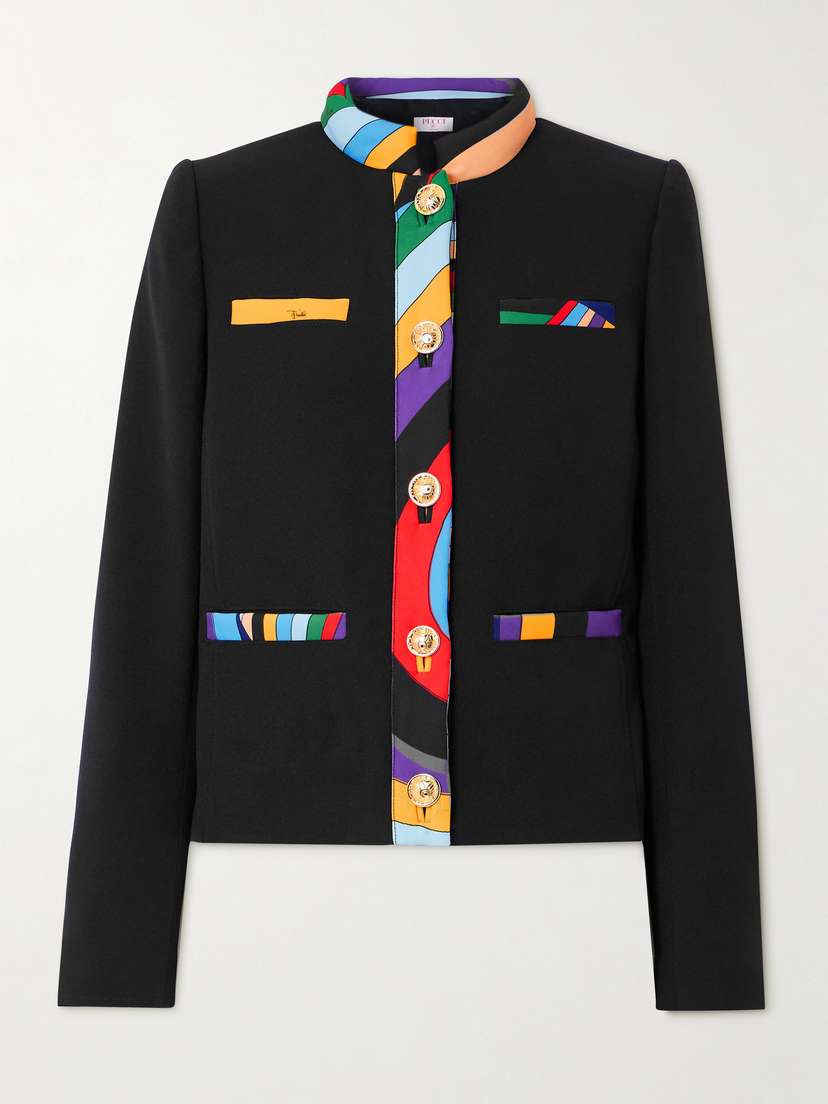 PUCCI Printed Cady Jacket
