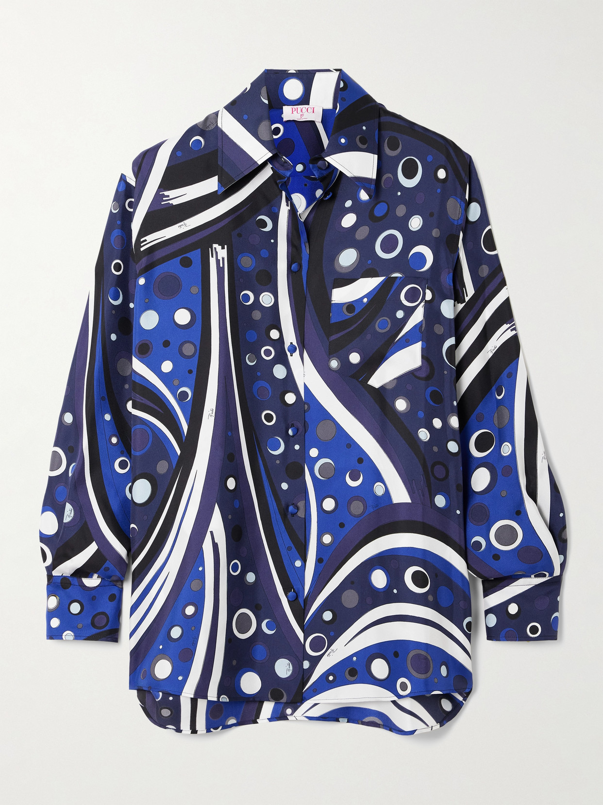 Pucci Shirt In Blue