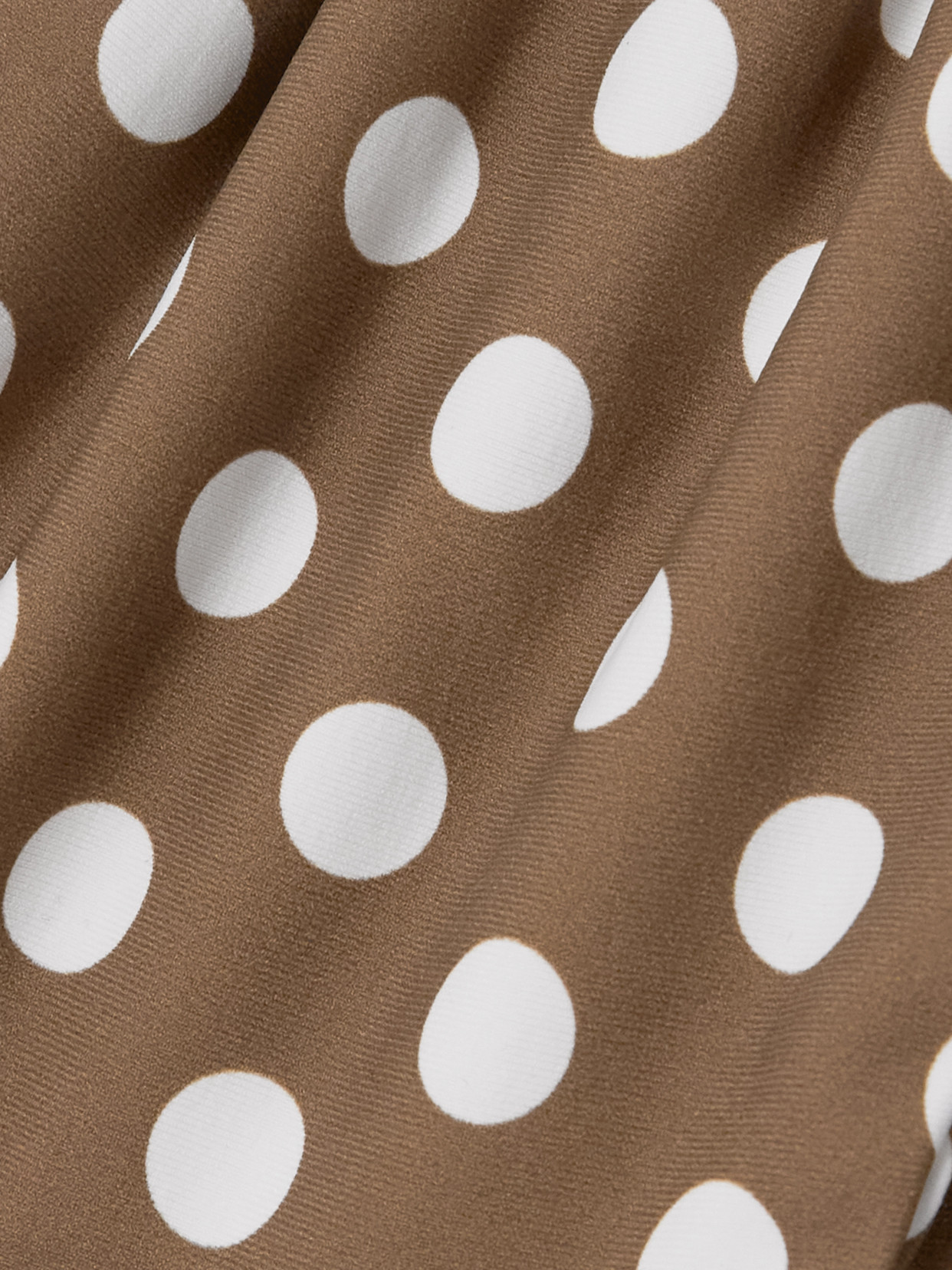 Marysia Coronada Polka-dot Bikini Top In Brown