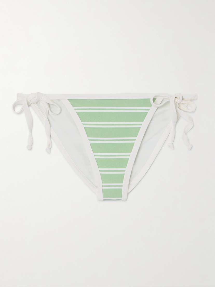 Marysia Bianco Striped Bikini Briefs