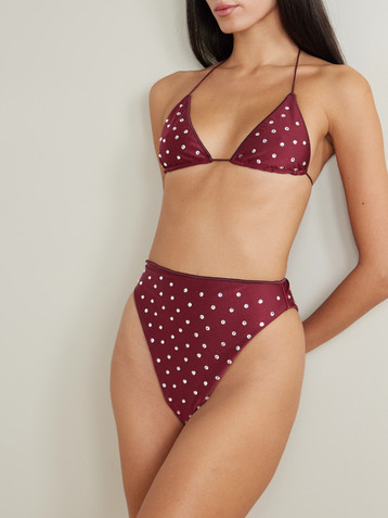 Oséree Gem embellished bikini
