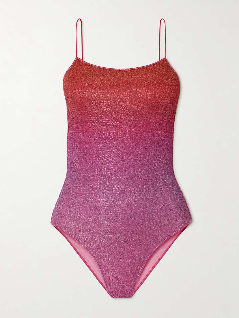 Oséree Lumière Metallic Swimsuit