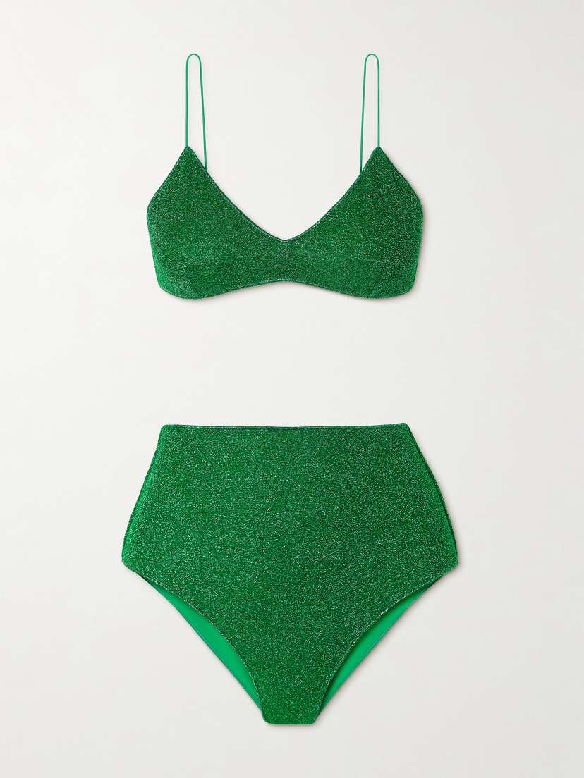 Oséree Lumière Metallic Bikini
