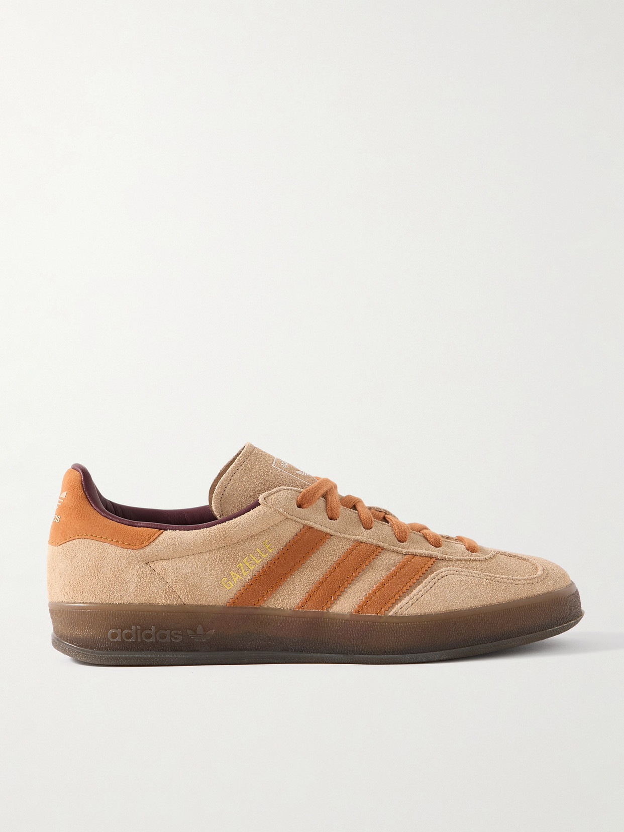 ADIDAS ORIGINALS GAZELLE INDOOR SUEDE SNEAKERS 