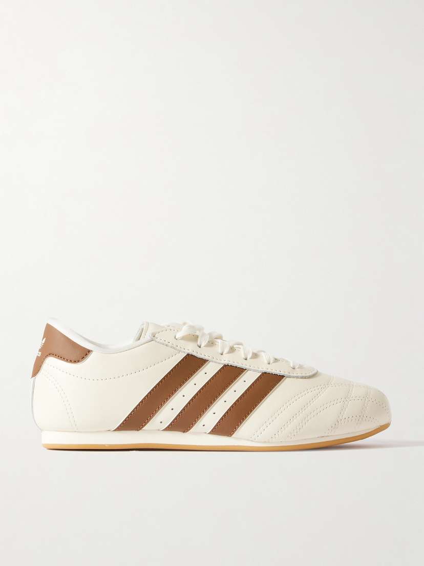 adidas Originals Taekwondo Striped Leather Sneakers