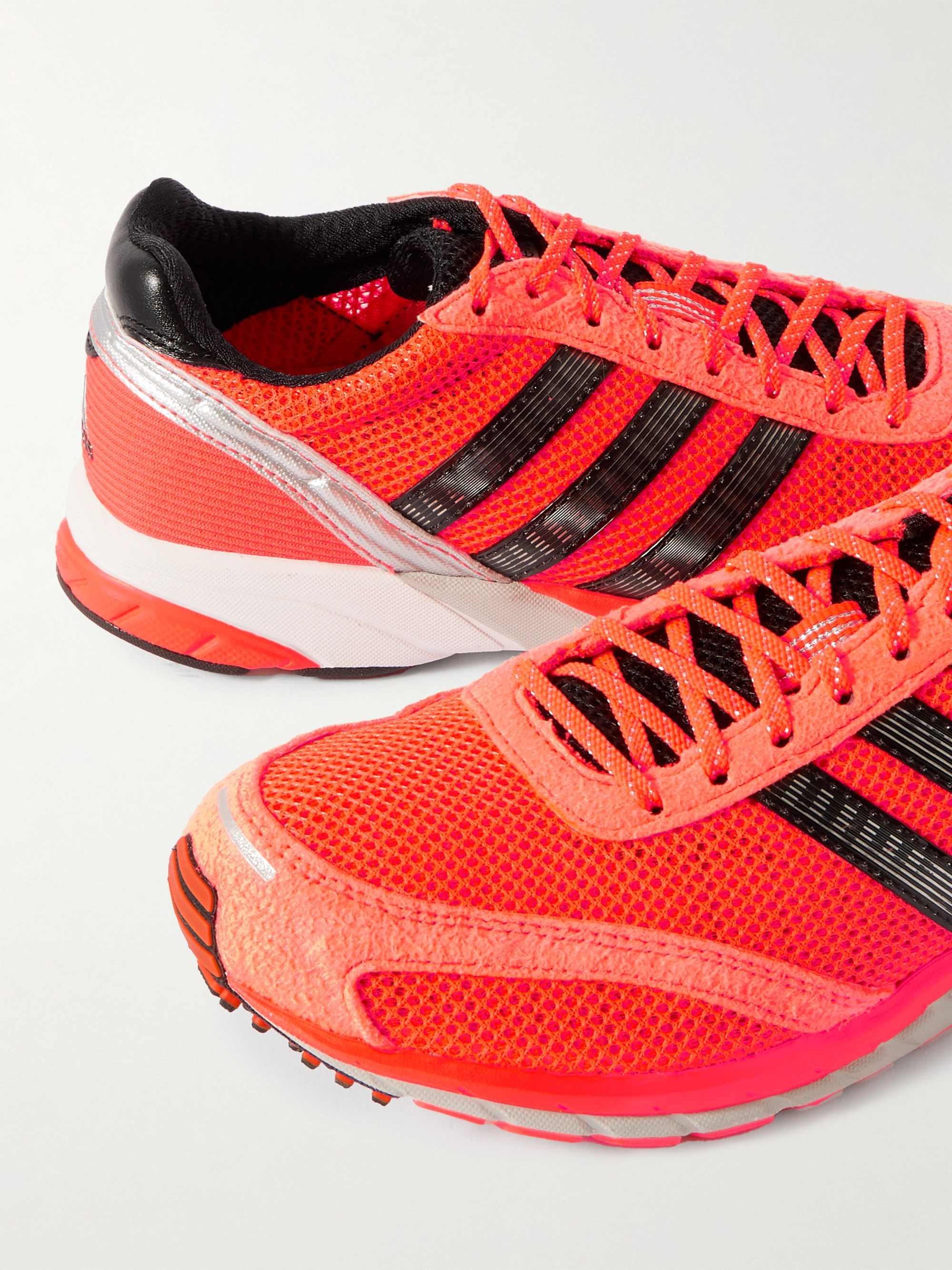 adidas Originals Adizero Adios OG rubber-trimmed mesh sneakers