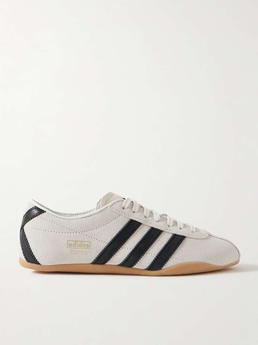 adidas Originals Tokyo Leather-trimmed Suede Sneakers