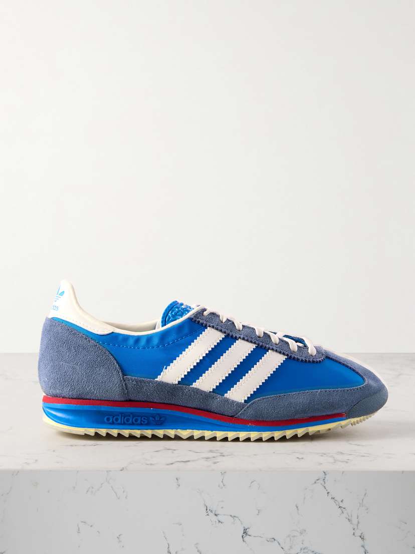 adidas Originals Sl 72 Og Suede And Leather-trimmed Nylon Sneakers