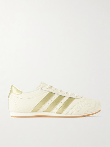 adidas Originals Taekwondo metallic striped leather sneakers